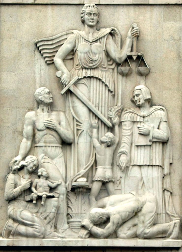 Justicija (lat. Iustitia) je rimska boginja pravde i pravednosti.